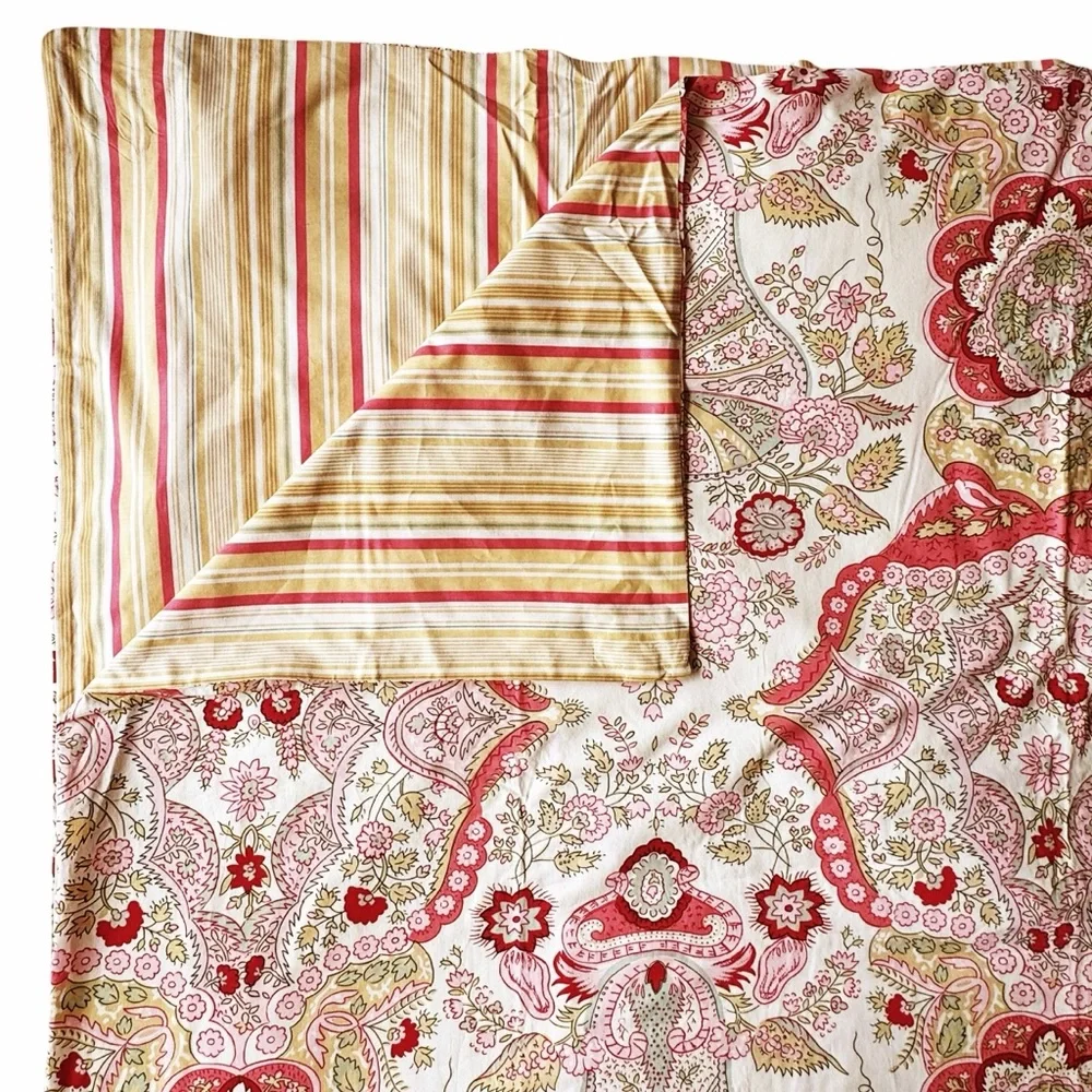 Pottery Barn Bohemian Floral Duvet Cover and Pillow Shams - Retired Print - KING